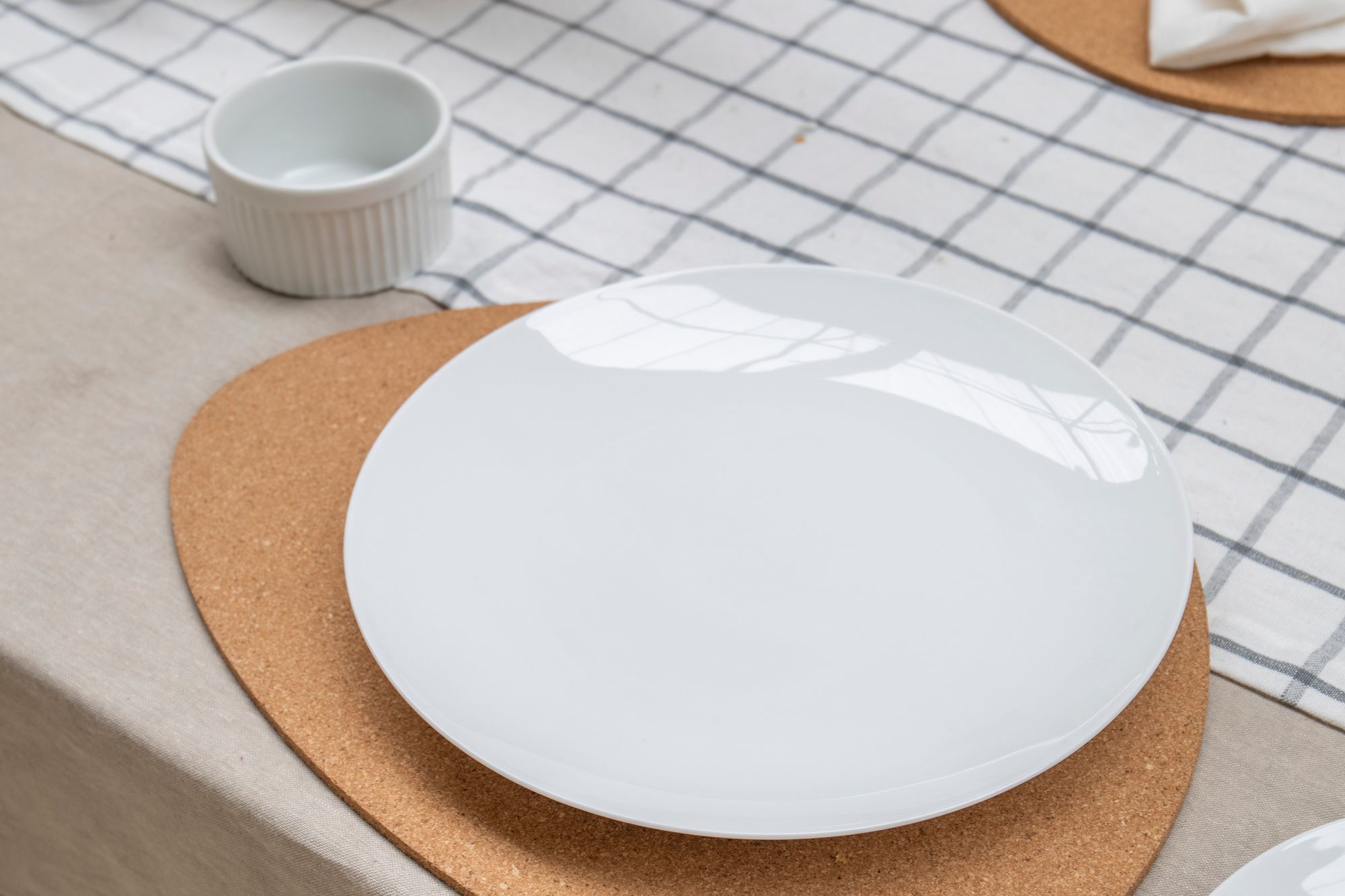 Mikasa PebbleShaped Cork Placemats, Set of 4, Natural